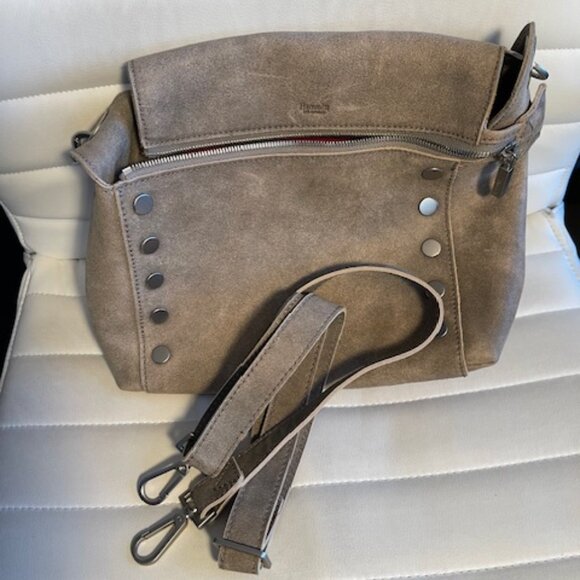 Hammitt Bryant Pewter with strap and handle